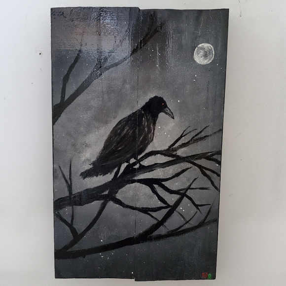 "Odin's Watcher" Original Art - Picture 1 of 4